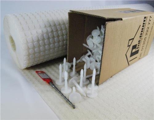 Platinum DM3 Dampproof 3mm Stud Mesh Membrane Kit 1M x 10M (10 SQM) DELIVERY to Mainland UK ONLY