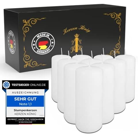 KERZEN KÖNIG® Das Original! Premium Stumpenkerzen Cover