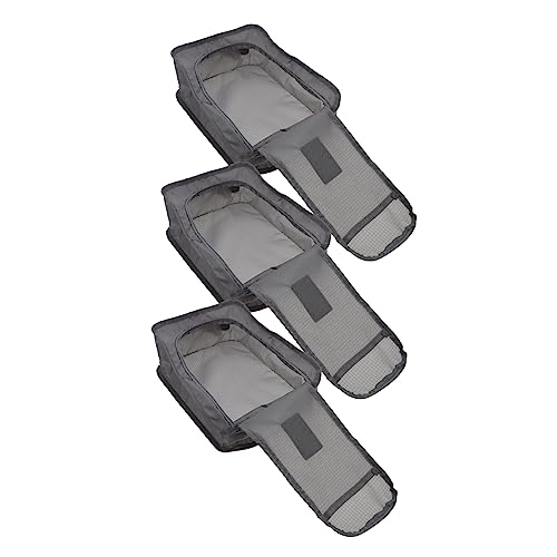 TENDYCOCO 3 Pecas Saco De Armazenamento De Tênis Saco De Sapatos Com Zíper Bolsa De Armazenamento Po