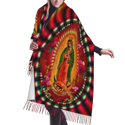 Scarf Soft Fringed Warm Scarf Long Shawl Wraps For Women