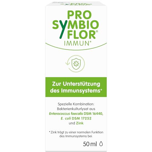 Pro-Symbioflor Immun* - zur Unterstützung des Immunsystems* - mit Bakterienlysat und Zink - Tropfen zum Einnehmen - alkoholfrei glutenfrei - 1 x Flasche 50 ml