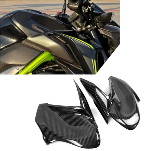 Ailettes de carénage pour Kawasaki Z900 protection flanc réservoir carbone