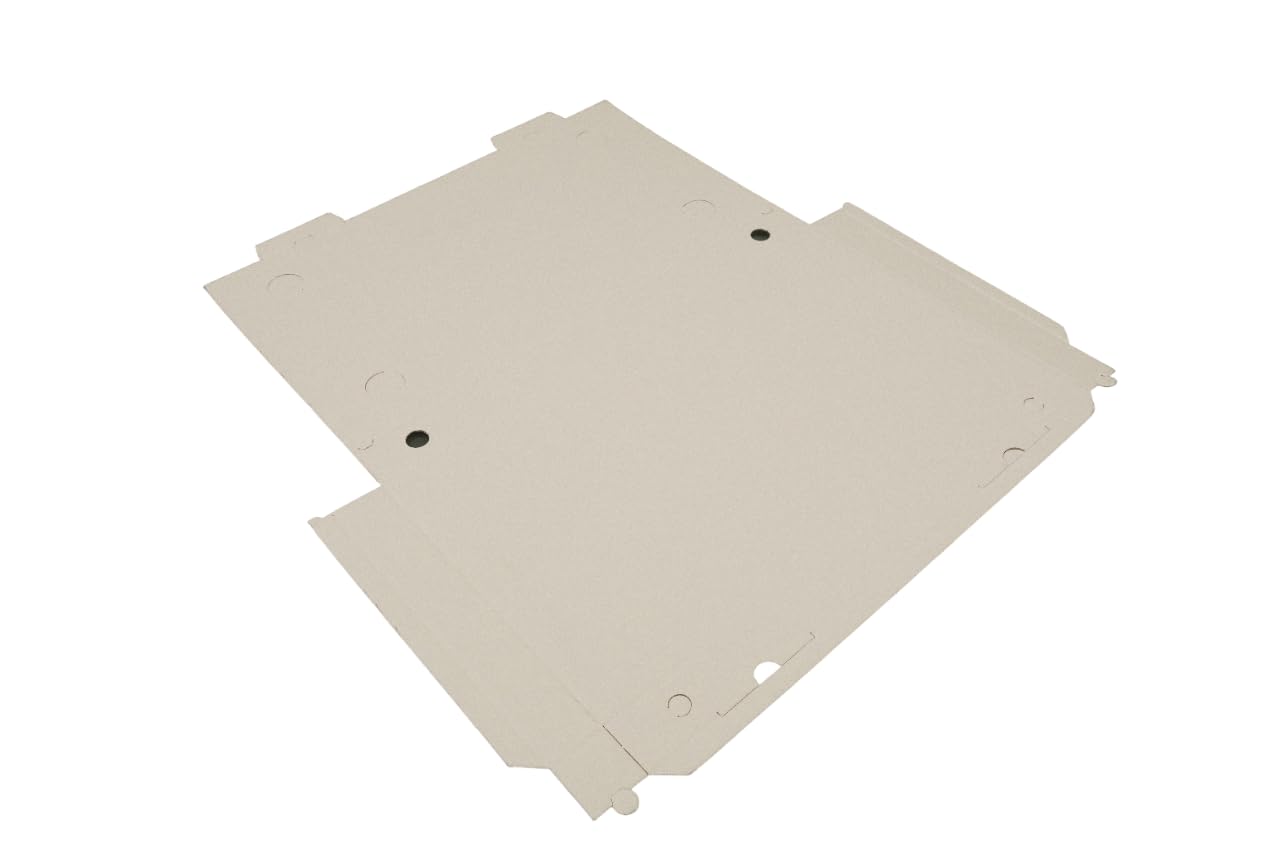 Scatola per pizza 55 x 35 x 5 Confezione da 100 pezzi Bianco
