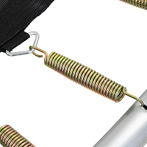 SONGMICS Tapis de Saut pour Trampoline Ø 244, 305, 366 cm, Tapis de Saut, Accessoire de Trampoline, de Rechange, Noir – Image 7