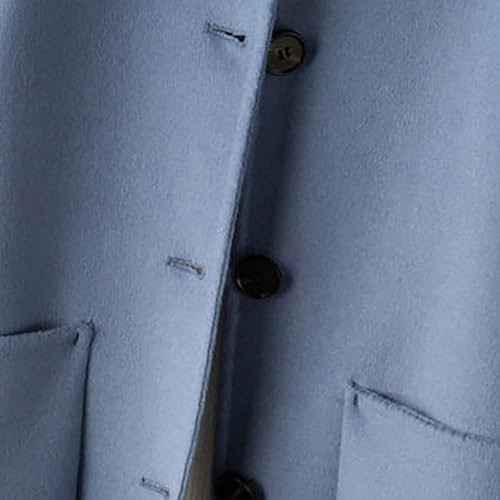 Fall Coats for Women 2025 Single Breasted Trench Coat Mid Long Classic Lapel Windproof Slim Tops Early Fall Fashion3