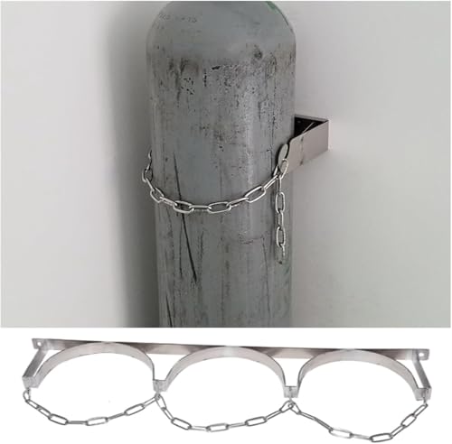 CukUJH Wall Mount Gas Cylinder Bracket 34.3 in