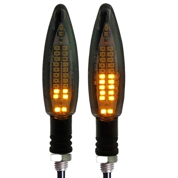 Clignotants de moto LED pour remplacer vos feux halogènes défectueux sans modifier le circuit