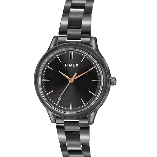 Image of TIMEX Analog Watch for Pair with Round Dial & Water Resistant Couple's Wrist Watches