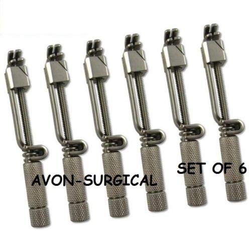 GERMAN Dental Universal Tofflemire Matrix Band Straight Retainers Stuck Clip Stainless Steel Instrument
