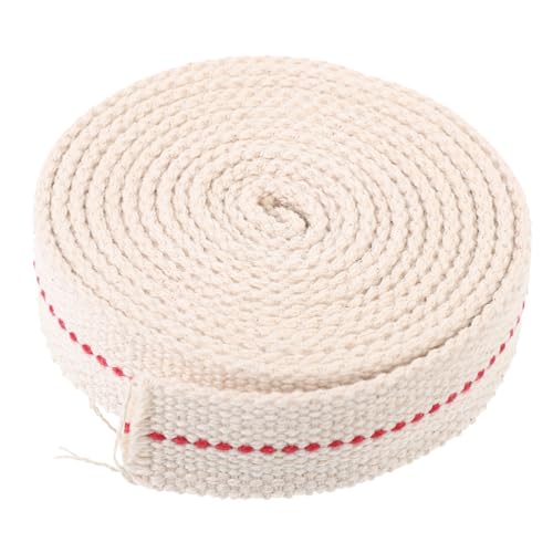 Ciieeo Practical Kerosene Lamp Wick 6.6 Foot Cotton Wick Oil Lamp Parts Replacement