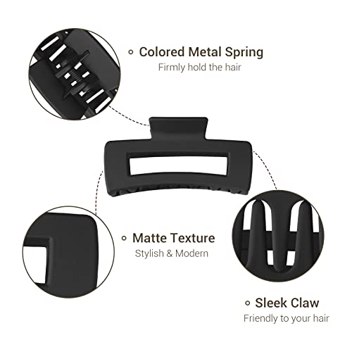 Shinowa 3 Pack Hair Claw Clips - Image 4