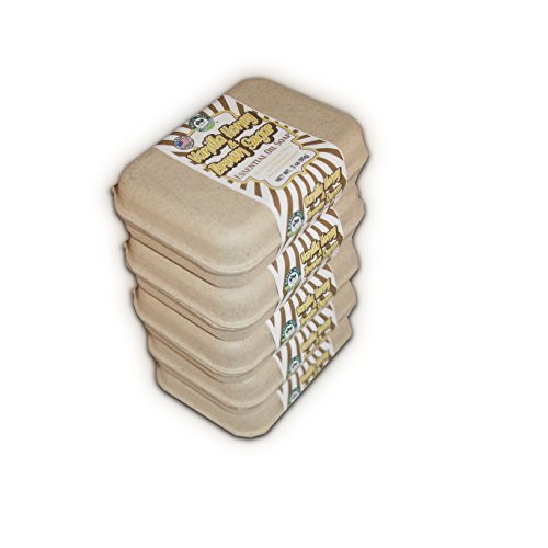 Vanilla Honey and Brown Sugar Natural Soap Set of 5 Value Pack