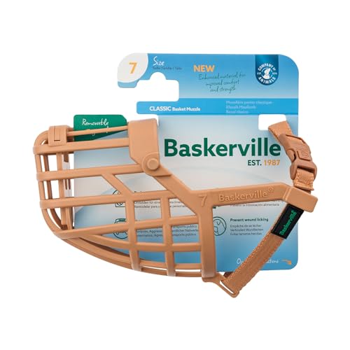 Baskerville Classic Basket Muzzle - Dog can Pant and Drink