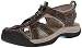 KEEN Women's Venice Sandal,Dark Earth/Caribbean Sea,9 M US