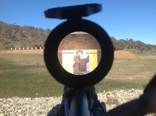 Visionking 1-8X24 Second Focal Plane Rifle Scope, Long Eye Relief Riflescope 1/10 Mil Low Profile Turret Illuminated Red Dot For Hunting #TOP2