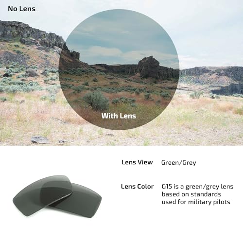 Image of Fuse Lenses Polarized Pro Replacement Lenses For Oakley Fuel Cell | Polarized Lenses | UV400 Protection | Impact-resistant polycarbonate | Scratch-resistant coating