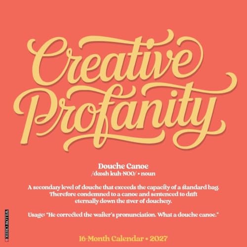 Willow Creek Press, Kalendarz ścienny Creative Profanity 2027