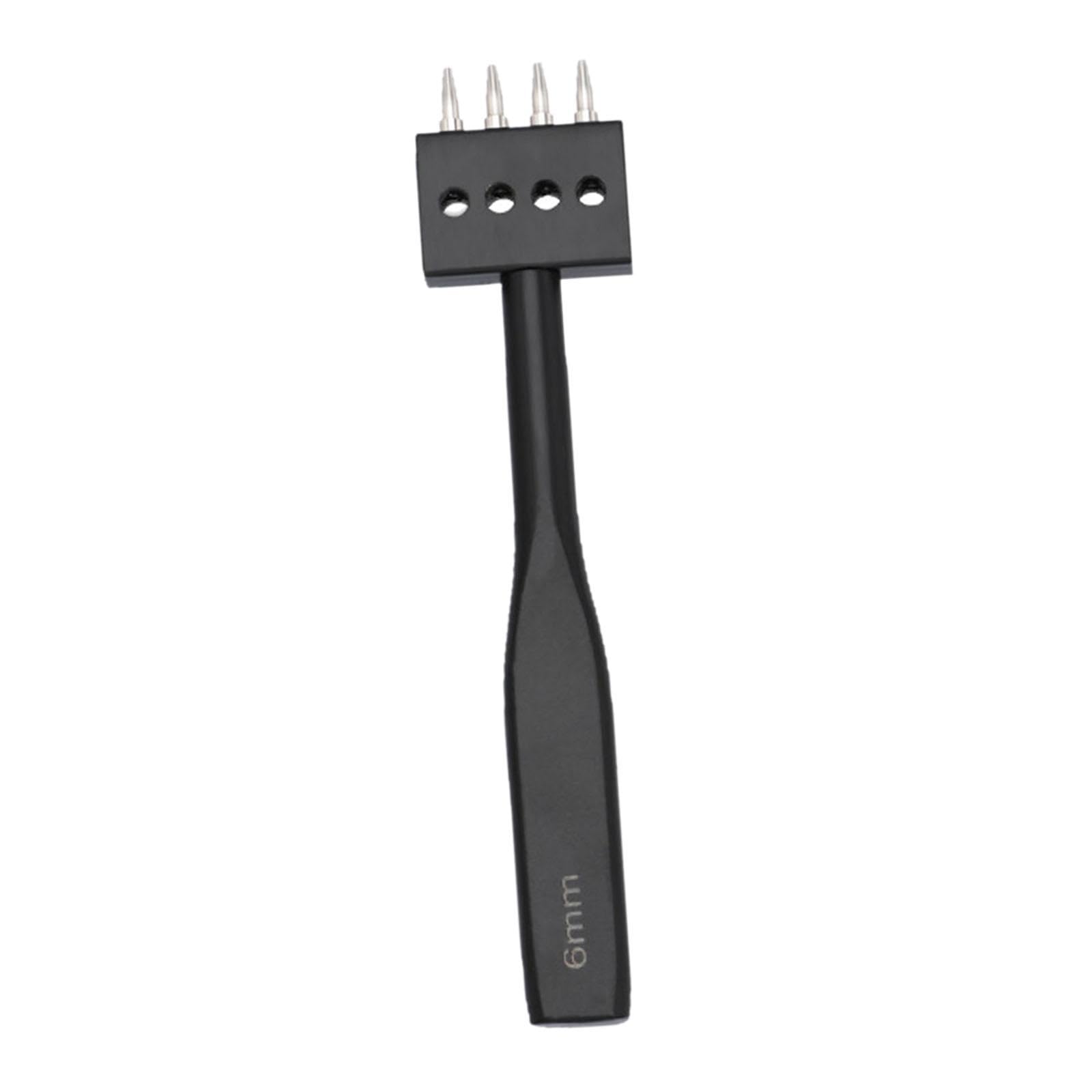 Club Bollywood®Leather Prong Punch Hand Tool Steel Round Hole Punch Tool for Jewelry Making 4 Tooth|Crafts|Leathercrafts|Leathercraft Tools|Other Leather Tools-image-27