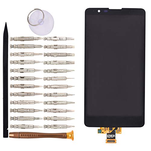 Image of LCD Screen Display with Digitizer Touch Panel Without Bezel Frame for LG Stylo 2 LS775(Black)