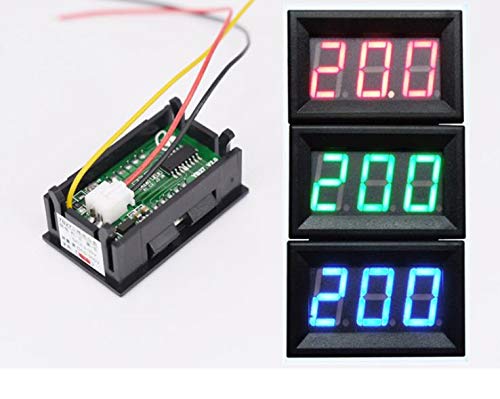 Accuracy of Digital Display of DC Voltmeter dc0-300v Three Wire 0.56 inch Nixie Tube