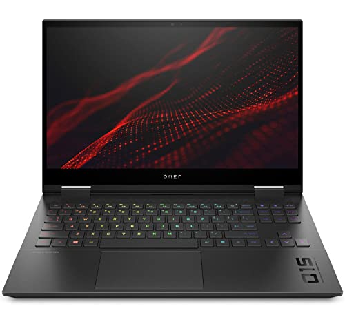 HP OMEN 15-ek0005ns – Ordenador Portátil Gaming de 15.6″ FHD (Intel Core i7-10750H, 16GB DDR4-SDRAM, 1TB SSD, NVIDIA RTX 2060 6GB, FreeDOS) Negro – Teclado QWERTY Español