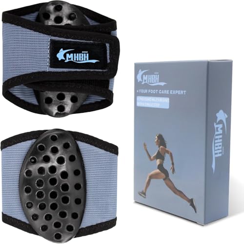 Arch Support Braces for Plantar Fasciitis Relief, MHBH Upgraded Honeycomb Wearable Arch Support for Women and Men, Breathable Mesh Adjustable Bands Gel Pads for Flat Feet High & Fallen Arch (Blue)