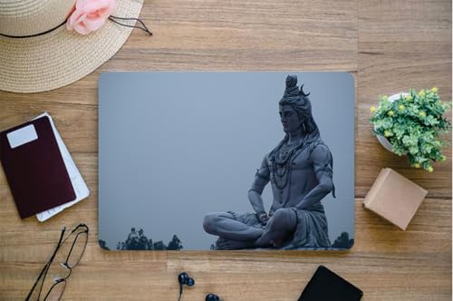 Image of 17 Inch Laptop Skin - The Night Of Shiva - Laptop Sticker - HD Quality (Eco Matte Vinyl, 17.5 Inch, Multicolor), Pack Of 1
