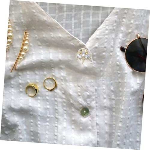Broche feuille d'érable dorée et cristal pour fermeture de vêtements