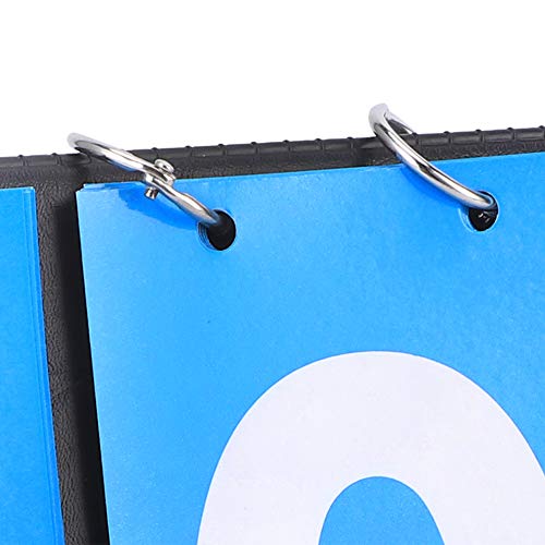Marcador deportivo plegable para competencias 36x17x3cm azul miniatura 4