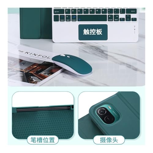 Coque MatePad Pro 11 tactile violette avec clavier bluetooth et souris - 5