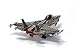 Ultimate Soldier Fighter Jet Military Building Kit, Grey