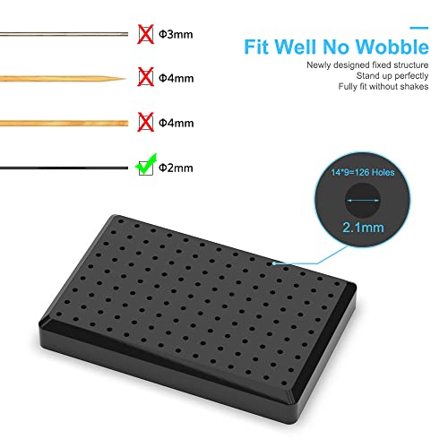 image for Actekart Painting Stand Base Holder and 12PCS Alligator Clip Sticks Se