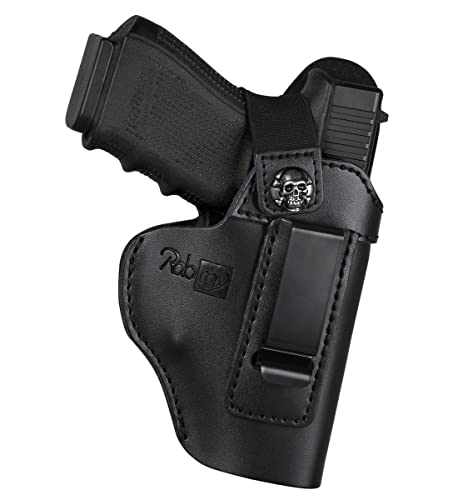 IWB Leather Holster Retention Strap Glock 19 43 43X Ruger
