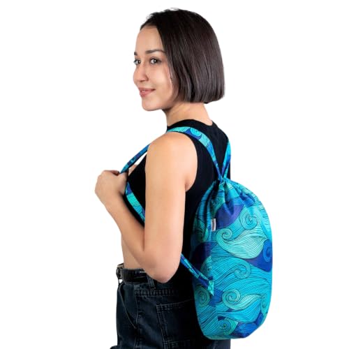 Image of Nanobag Pack - Ultralight 14L Drawstring Backpack for Travel & Daily Use, Compact Mini Hiking Pack for Men & Women