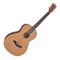 CLEAR AND RESONANT BODY - The Gear4music Parlour Guitar has a stunning sound, which is created by its small body and carefully selected tonewoods. Rounded and slimmed strategically to provide a body that is easy to hold but with an optimum tone, the ...