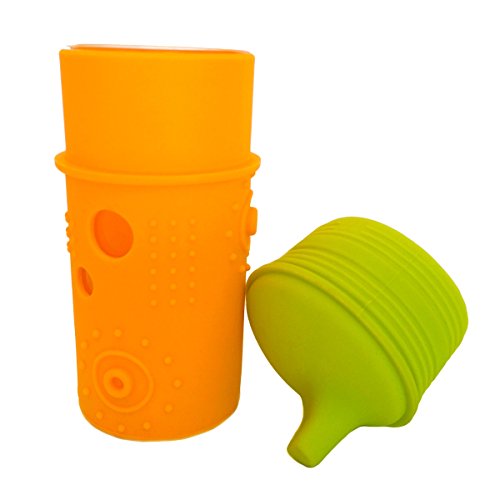 Silikids Siliskin Glass Training Cup, Tart, 4 Months