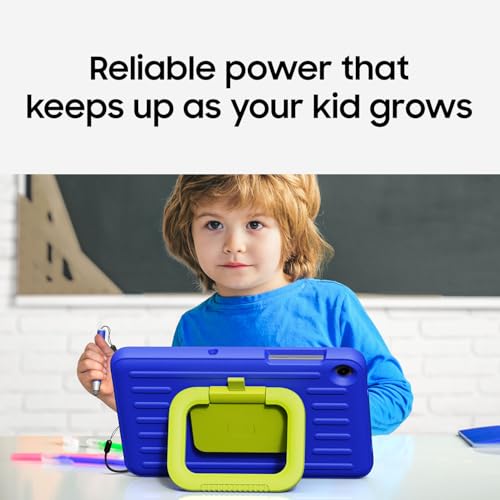Image of Samsung Galaxy Tab A11+ Kids Edition, Amazon Exclusive, 128 GB Android Tablet, Large Display, Durable, Slim, Light, Long Battery Life, US Version, Royal Blue
