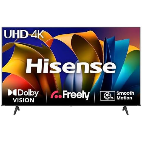 Hisense 43 Inch 4K Smart TV with Dolby Vision Cover