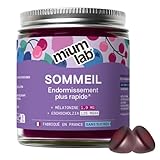 Mium Lab - Gummies Mélatonine 1,9mg - Sommeil Fort et Endormissement...