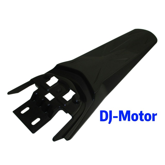 Amazon.com: DJ-Motor Black Extended Rear Fender 150mm Longer For