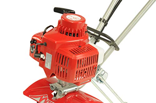 Mantis 7924 2-Cycle Plus Tiller/Cultivator with FastStart Technology for 75% Easier Starts, Red