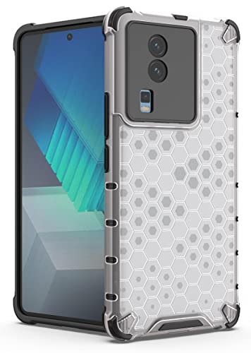 Image of Glasgow Back Case Cover Compatible with [ IQOO Neo7 5G / Neo 7 5G ] (Stylish Design) - Transparent
