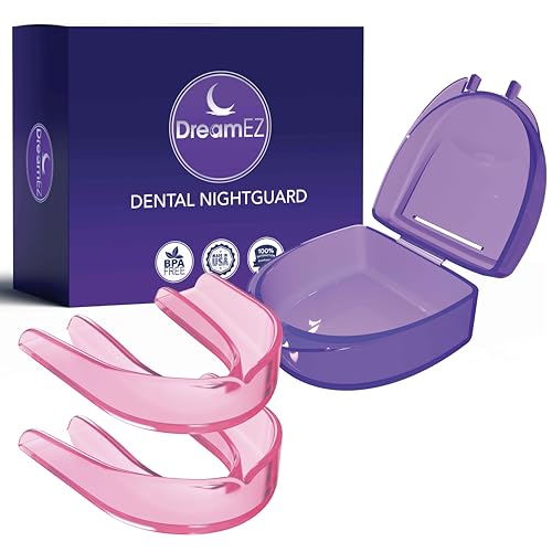 Image of Night Guard for Grinding, Bruxing, Clenching, Made in USA, Pink | Anti-grinding dental mouth guard for clenching & bruxing at night