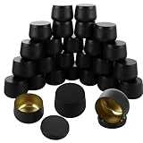 Couvercle sécurisé : comprend 24 couvercles assortis de pots à bougies noirs de 113,4 g pour préserver le parfum des bougies ou garder les articles stockés frais (thé, bijoux, épices)