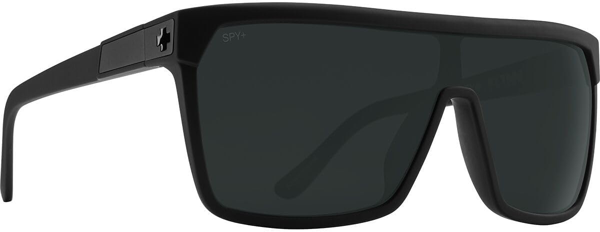 Flynn Soft Matte Black - Happy Boost Polar Black Mirror