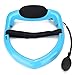 Cervical Neck Traction Device, Inflatable Neck Stretcher Neck Massage Pillow with Adjustable Traction Band and Air Inflation Pump for Relieves Neck Pain