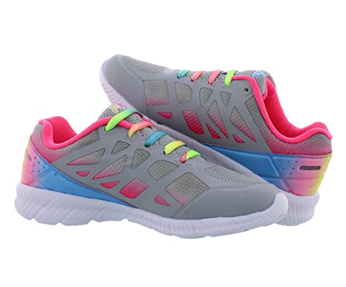 Fila Superstride 2 Y Girls' Toddler-Youth Sneaker 11.5 M US Little Kid Grey-Multi-White4