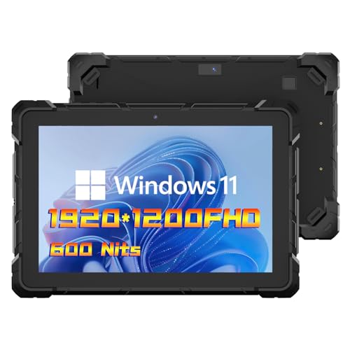 Tablet Windows 11 robusto con 4G LTE, Wi-Fi dual-band, BT 5.0 e GPS–Dotato di 4G LTE, Wi-Fi dual-band (2,4G+5G), Bluetooth 5.0 e GPS integrato, questo tablet robusto offre una connettività senza interruzioni in qualsiasi ambiente. Goditi Internet ad alta velocità all'interno tramite Wi-Fi, un accesso cellulare affidabile all'aperto, trasferimenti di file efficienti a lungo raggio e una navigazione precisa.