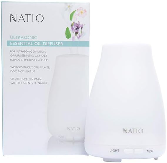 Natio Australia Ultrasonic Essential Oil Diffuser None