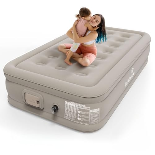 Luxchoice Materasso Gonfiabile 2 Persone Autogonfiabile con Pompa Portatile e Anti-Usura e...